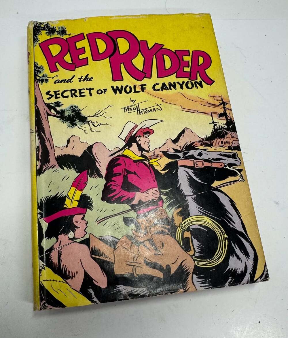 Red Ryder and the Secret of Wolf Canyon Whitman Hardcover Book